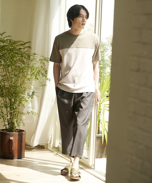 EDWIN（エドウィン）の「【EDWIN/エドウィン】リップストップ　クロスベルトサンダル　ワンポイントブランドロゴ（サンダル・メンズ・ブラック/カーキ/マスタード/ベージュ・25cm/27cm/28cm/26cm）」の7枚目の写真