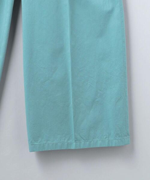 6（ロク）の「＜6(ROKU)＞COTTON BUGGY PANTS/パンツ（その他パンツ・レディース・オフホワイト/コバルトブルー・38/36/34）」の10枚目の写真