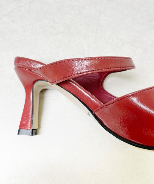 StyleSea（スタイルシー）の「スクエアトゥトングサンダル（サンダル・レディース・イエロー/ホワイト/ライトグリーン/ボルドー/ブラック・25cm/23cm/24.5cm/24cm/23.5cm/22.5cm）」の7枚目の写真