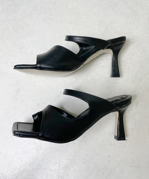 StyleSea（スタイルシー）の「スクエアトゥトングサンダル（サンダル・レディース・イエロー/ホワイト/ライトグリーン/ボルドー/ブラック・25cm/23cm/24.5cm/24cm/23.5cm/22.5cm）」の15枚目の写真