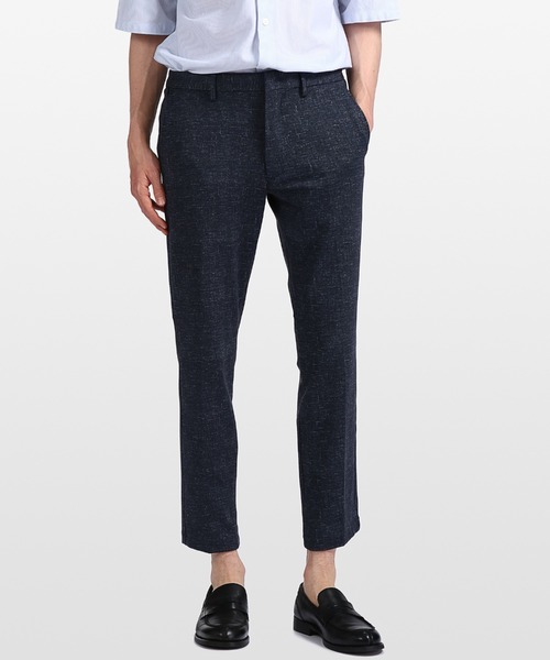 TOMMY HILFIGER（トミーヒルフィガー）の「デニムライクテーパードパンツ（スラックス・メンズ・ネイビー/グレー・32inch/30inch/34inch/36inch）」の2枚目の写真