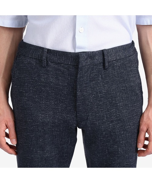 TOMMY HILFIGER（トミーヒルフィガー）の「デニムライクテーパードパンツ（スラックス・メンズ・ネイビー/グレー・32inch/30inch/34inch/36inch）」の8枚目の写真
