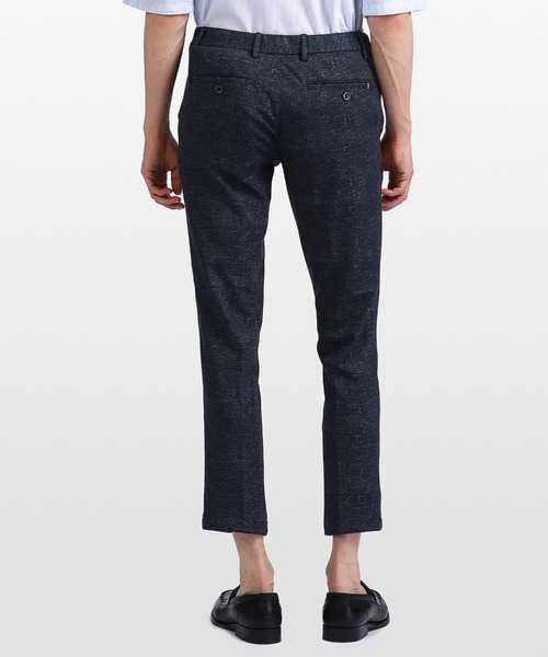 TOMMY HILFIGER（トミーヒルフィガー）の「デニムライクテーパードパンツ（スラックス・メンズ・ネイビー/グレー・32inch/30inch/34inch/36inch）」の4枚目の写真