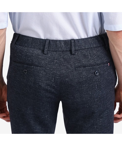 TOMMY HILFIGER（トミーヒルフィガー）の「デニムライクテーパードパンツ（スラックス・メンズ・ネイビー/グレー・32inch/30inch/34inch/36inch）」の9枚目の写真