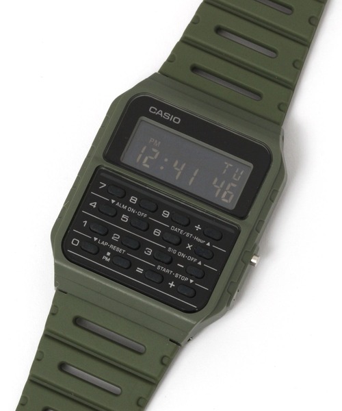 CASIO(カシオ)の「【CASIO(カシオ)】CA-53WF(デジタル腕時計・メンズ・ブラック/オリーブ/アイボリー・FREE)」の3枚目の写真