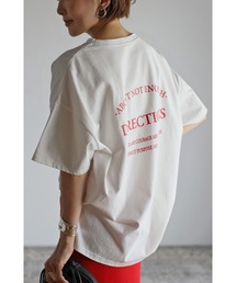 Bonjour Sagan | 【2022 S/S 新作】バックプリントロゴTシャツ(Tシャツ/カットソー)