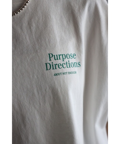 Bonjour Sagan（ボンジュールサガン）の「バックプリントロゴTシャツ（Tシャツ/カットソー・レディース・ブラック/レッド/グリーン・FREE）」の8枚目の写真