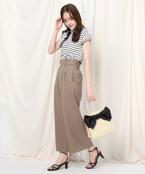 couture brooch(クチュールブローチ)の「◆カラーコードサンダル(サンダル・レディース・黄緑系/オフホワイト/ブラック/ベビーピンク・30/35/45)」の16枚目の写真