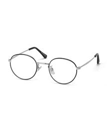 coen | ボストンクリアレンズメガネ（メタルフレーム）(メガネ)
