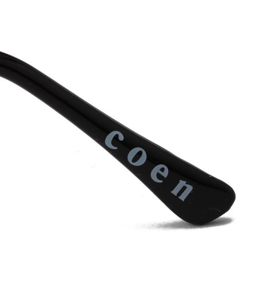 coen（コーエン）の「ボストンクリアレンズメガネ（メタルフレーム）（メガネ・メンズ・ブラック・フリー）」の7枚目の写真