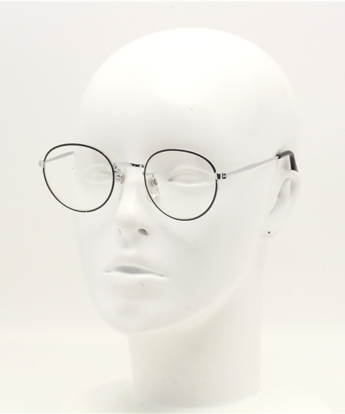 coen（コーエン）の「ボストンクリアレンズメガネ（メタルフレーム）（メガネ・メンズ・ブラック・フリー）」の10枚目の写真