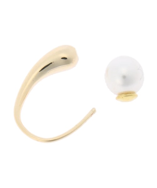 DURAS（デュラス）の「パールキャッチピアス（ピアス（両耳用）・レディース・ゴールド・FREE）」の5枚目の写真