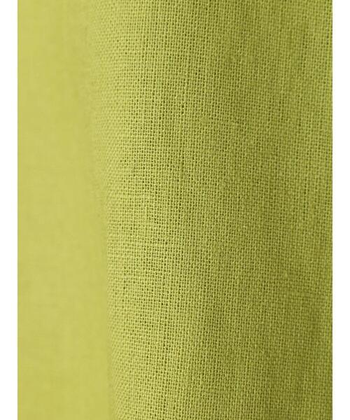 Green Parks(グリーンパークス)の「ベルギーリネンレギュラーシャツ(シャツ/ブラウス・レディース・オフホワイト/グリーン/ダークグレー/モカ・FREE)」の22枚目の写真