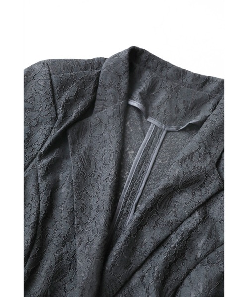 ゴルチェショートジャケット　 肩パッド 新品未使用】ZARA ショートジャケット シャツネック 肩パッド