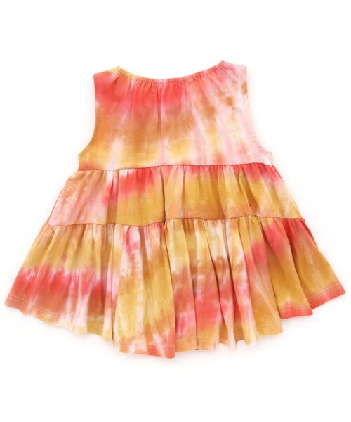 BREEZE（ブリーズ）の「タイダイチュニック（チュニック・キッズ・ピンク/ミント/イエロー・80/130/120/140/90/110/100）」の5枚目の写真