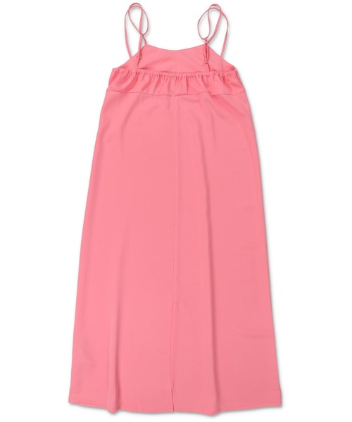 Lull（ルル）の「【Lull / ルル】ダブルストラップキャミワンピース（ワンピース・レディース・グリーン/ブラック/オレンジ/ピンク・ONESIZE）」の16枚目の写真