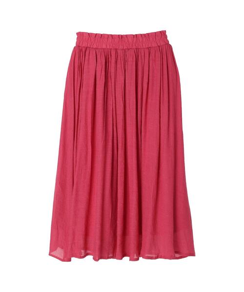 koe（コエ）の「ウエストフリルギャザースカート（スカート・レディース・グリーン/ブルー/ピンク・M）」の12枚目の写真