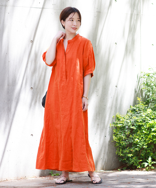 JOURNAL STANDARD L'ESSAGE フレンチリネンスキッパーOP journal standard L'essage（ジャーナルスタンダードレサージュ