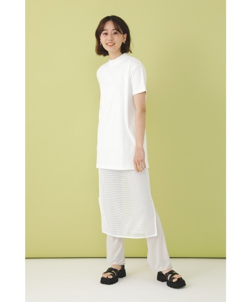 SHEL'TTER ORIGINAL(シェルターオリジナル)の「メッシュロングタンクトップ(タンクトップ・レディース・ホワイト/グリーン/ブラック・FREE)」の18枚目の写真