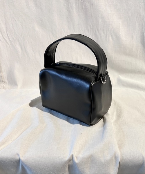 one way（ワンウェイ）の「ミニキューブバッグ（ショルダーバッグ・レディース・ライトグレー/ブラック/イエロー/グリーン・FREE）」の5枚目の写真