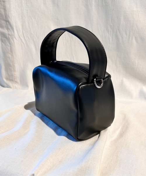 one way（ワンウェイ）の「ミニキューブバッグ（ショルダーバッグ・レディース・ライトグレー/ブラック/イエロー/グリーン・FREE）」の6枚目の写真