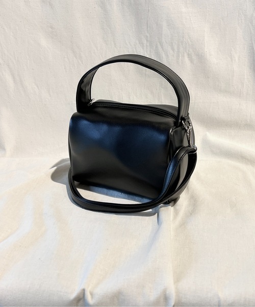 one way（ワンウェイ）の「ミニキューブバッグ（ショルダーバッグ・レディース・ライトグレー/ブラック/イエロー/グリーン・FREE）」の9枚目の写真