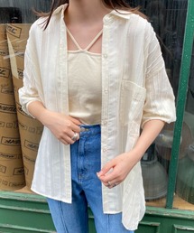 Kastane | ストライプジャガードシャツ(シャツ/ブラウス)