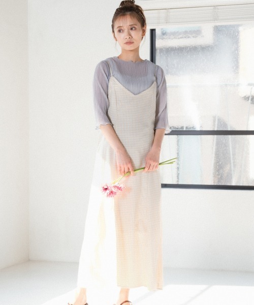 セール ブランド古着 キャミソールワンピース ワンピース Mysty Woman ミスティウーマン のファッション通販 Zozoused