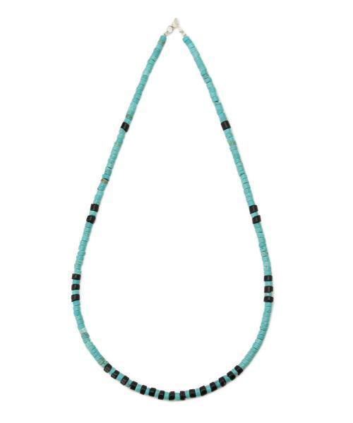 BEAMS BOY（ビームスボーイ）の「BEAMS BOY / ターコイズ HEISHI ネックレス（ネックレス・レディース・ロイヤルブルー・ONE SIZE）」の4枚目の写真