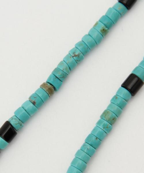 BEAMS BOY（ビームスボーイ）の「BEAMS BOY / ターコイズ HEISHI ネックレス（ネックレス・レディース・ロイヤルブルー・ONE SIZE）」の3枚目の写真