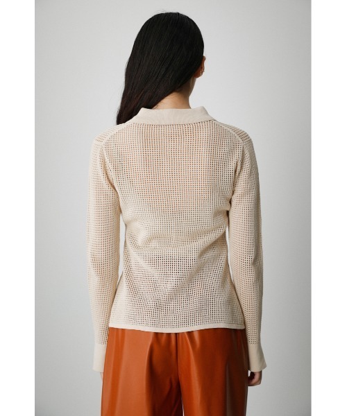 トップス MESH POLO WINTER MOSS S トップス MESH POLO WINTER MOSS S トップス MESH POLO WINTER