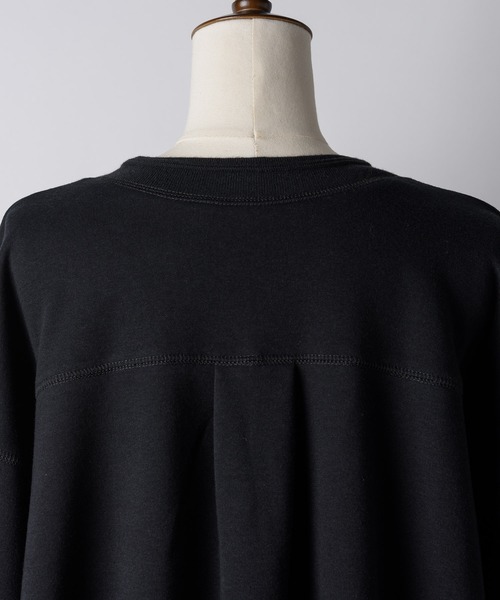 LA BELLE ETUDE(ラベルエチュード)の「ニット×カットソーVネックトップス(Tシャツ/カットソー・レディース・ブラック・FREE)」の12枚目の写真