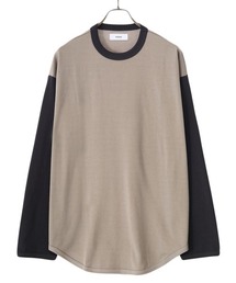 marka | marka / マーカ：RINGER BASE BALL TEE L/S - organic cotton knit -：M22D-01CS01C[COR](Tシャツ/カットソー)