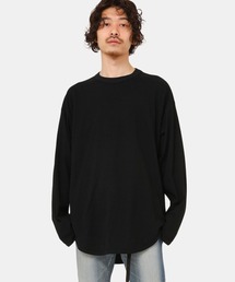 marka | marka / マーカ：RINGER BASE BALL TEE L/S - organic cotton knit -：M22D-01CS01C[COR](Tシャツ/カットソー)