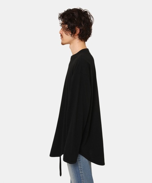 marka（マーカ）の「marka / マーカ：RINGER BASE BALL TEE L/S - organic cotton knit -：M22D-01CS01C[COR]（Tシャツ/カットソー・メンズ・ブラック/ベージュ/グリーン・1/2/3）」の22枚目の写真