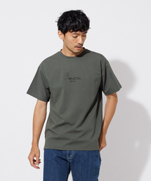 【CITY】刺繍 ポンチ 半袖 Tシャツ
