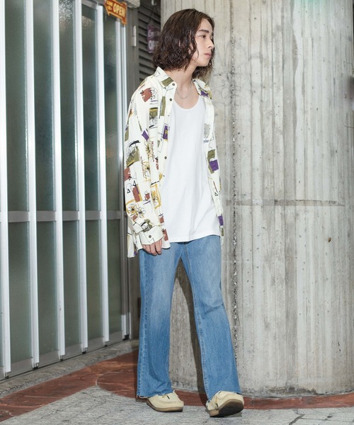 WEGO(ウィゴー)の「WEGO/総柄BIGシャツ(シャツ/ブラウス・メンズ・その他1/その他5/その他2/その他4/その他3・LARGE/MEDIUM)」の8枚目の写真