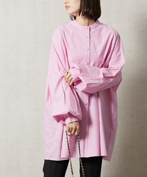 【限定展開】ボリューム袖 ブロード シャツ