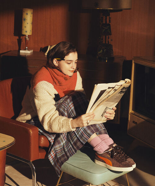 BEAMS BOY(ビームスボーイ)の「PUMA × BEAMS BOY / 別注 Suede Classic(スニーカー・レディース・ブラウン・23/23.5/24/24.5/25)」の4枚目の写真