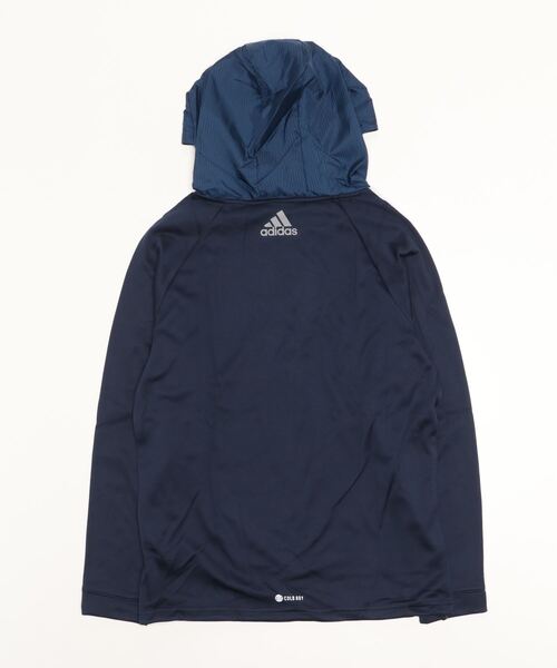 adidas Golf(アディダスゴルフ)の「COLD. RDY 保温 長袖プルオーバーフーディー【adidas Golf/アディダスゴルフ】(パーカー・メンズ・ホワイト/ネイビー/ダークグリーン/ブラック・MEDIUM/X-LARGE/XX-LARGE/SMALL/LARGE)」の22枚目の写真