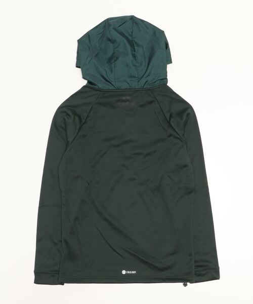 adidas Golf(アディダスゴルフ)の「COLD. RDY 保温 長袖プルオーバーフーディー【adidas Golf/アディダスゴルフ】(パーカー・メンズ・ホワイト/ネイビー/ダークグリーン/ブラック・MEDIUM/X-LARGE/XX-LARGE/SMALL/LARGE)」の13枚目の写真