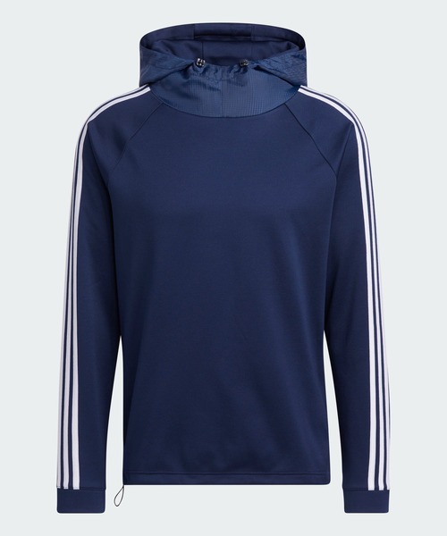 adidas Golf(アディダスゴルフ)の「COLD. RDY 保温 長袖プルオーバーフーディー【adidas Golf/アディダスゴルフ】(パーカー・メンズ・ホワイト/ネイビー/ダークグリーン/ブラック・MEDIUM/X-LARGE/XX-LARGE/SMALL/LARGE)」の7枚目の写真