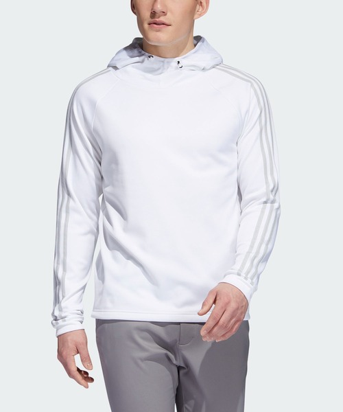 adidas Golf(アディダスゴルフ)の「COLD. RDY 保温 長袖プルオーバーフーディー【adidas Golf/アディダスゴルフ】(パーカー・メンズ・ホワイト/ネイビー/ダークグリーン/ブラック・MEDIUM/X-LARGE/XX-LARGE/SMALL/LARGE)」の9枚目の写真