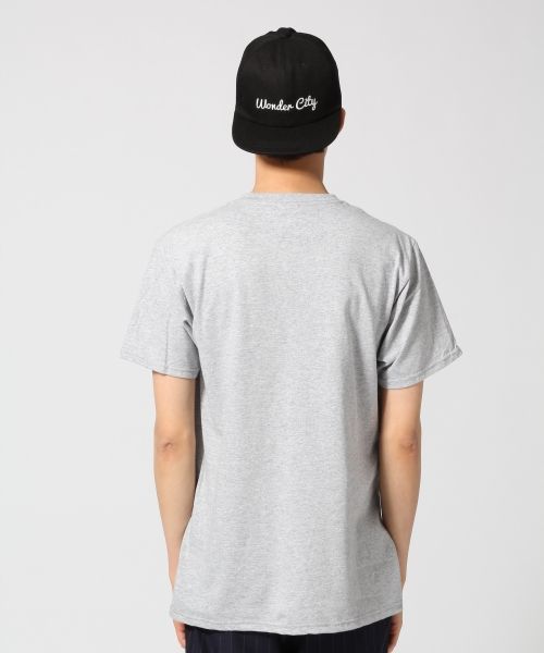 FRUIT OF THE LOOM（フルーツオブザルーム）の「【FRUIT OF THE LOOM/フルーツオブザルーム】別注ロゴプリントTシャツ/563391（Tシャツ/カットソー・メンズ・ホワイト/グレー/その他/ブラック/ネイビー/オフホワイト・LARGE/MEDIUM）」の8枚目の写真