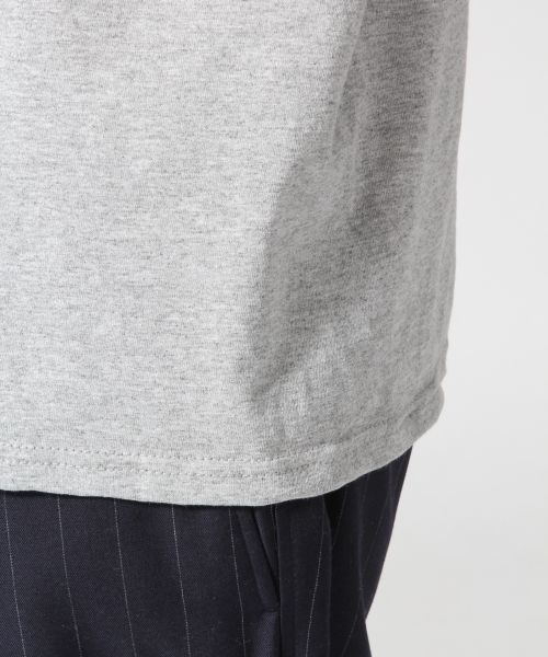 FRUIT OF THE LOOM（フルーツオブザルーム）の「【FRUIT OF THE LOOM/フルーツオブザルーム】別注ロゴプリントTシャツ/563391（Tシャツ/カットソー・メンズ・ホワイト/グレー/その他/ブラック/ネイビー/オフホワイト・LARGE/MEDIUM）」の11枚目の写真