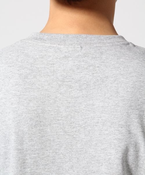 FRUIT OF THE LOOM（フルーツオブザルーム）の「【FRUIT OF THE LOOM/フルーツオブザルーム】別注ロゴプリントTシャツ/563391（Tシャツ/カットソー・メンズ・ホワイト/グレー/その他/ブラック/ネイビー/オフホワイト・LARGE/MEDIUM）」の12枚目の写真