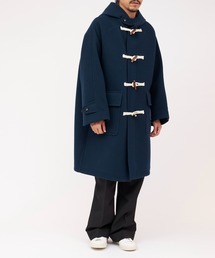FUMITO GANRYU フミトガンリュウ　ダッフルコート サイズ2 黒 VINTAGE MODERN DUFFLE COAT BLACK - FUMITO GANRYU(フミト