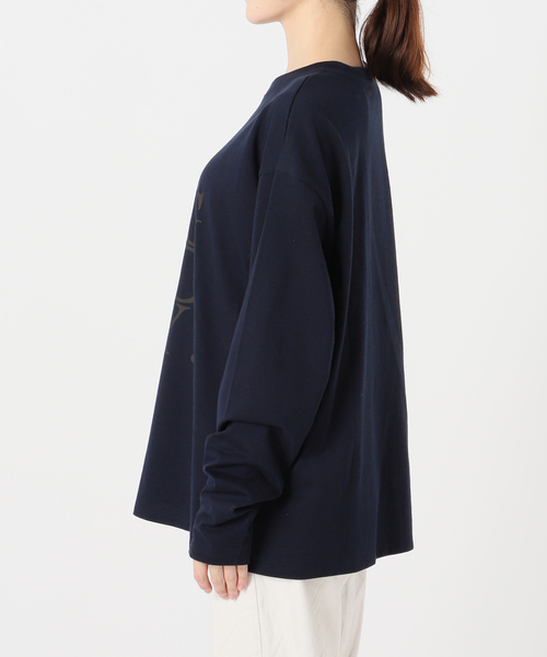 FRAMeWORK(フレームワーク)の「ロゴTシャツ(Tシャツ/カットソー・レディース・ホワイト/ネイビー・FREE)」の18枚目の写真