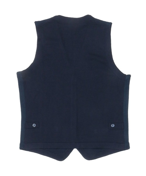 TOKYO SHIRTS（トウキョウシャツ）の「ジャガード ニットジレ（ベスト・メンズ・チャコールグレー/ネイビー・LL/M/L/XL）」の10枚目の写真