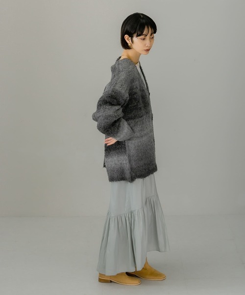 KBF（ケイビーエフ）の「ティアードキャミワンピース（ワンピース・レディース・グレー系その他/ブラウン/チャコールグレー・ONE）」の22枚目の写真